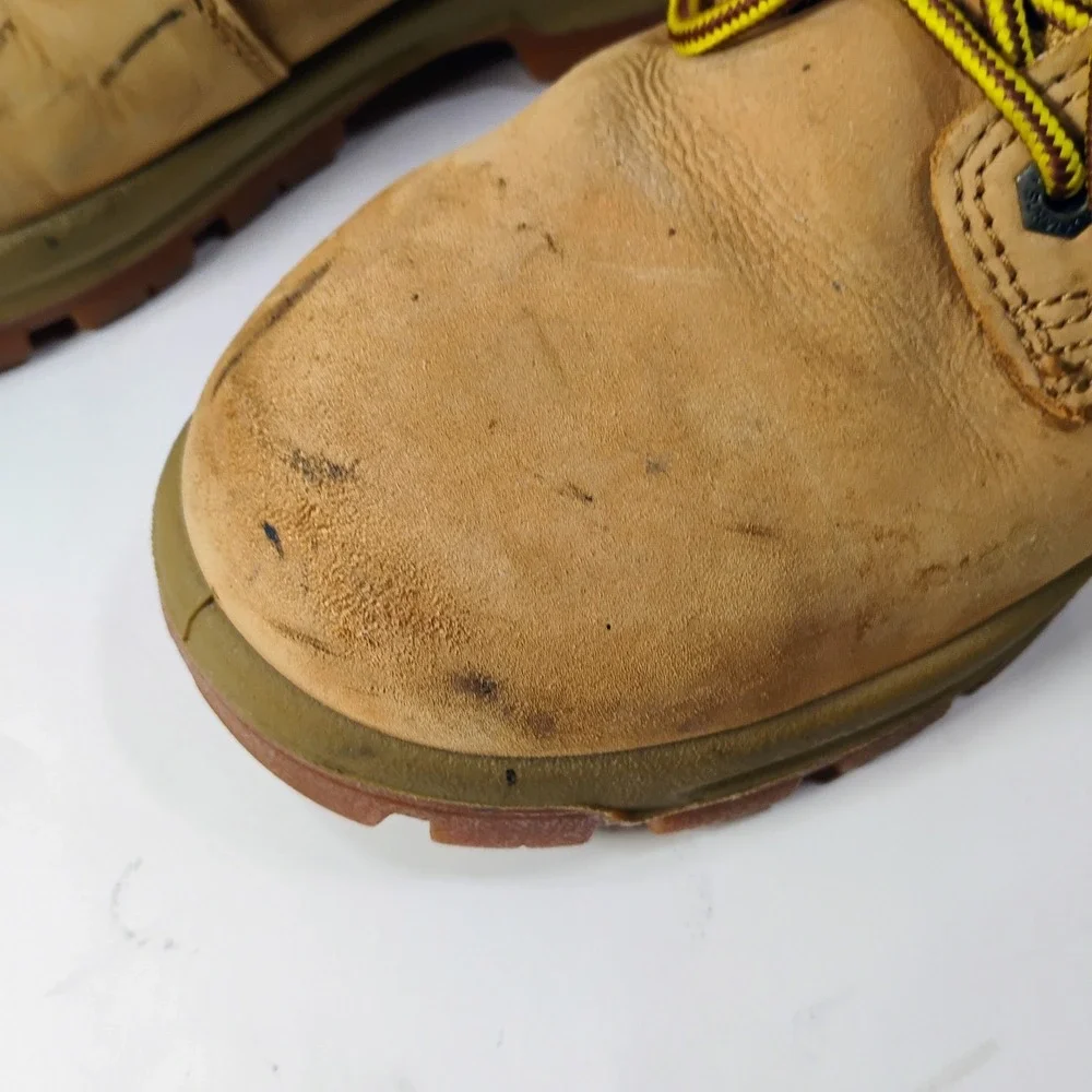Herman Survivors Men's 6.5 Wide Tan Steel Toe Work Boots